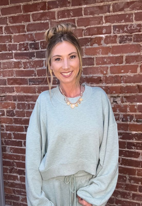 BUMS AND ROSES KNIT SWEATER TOP L/S