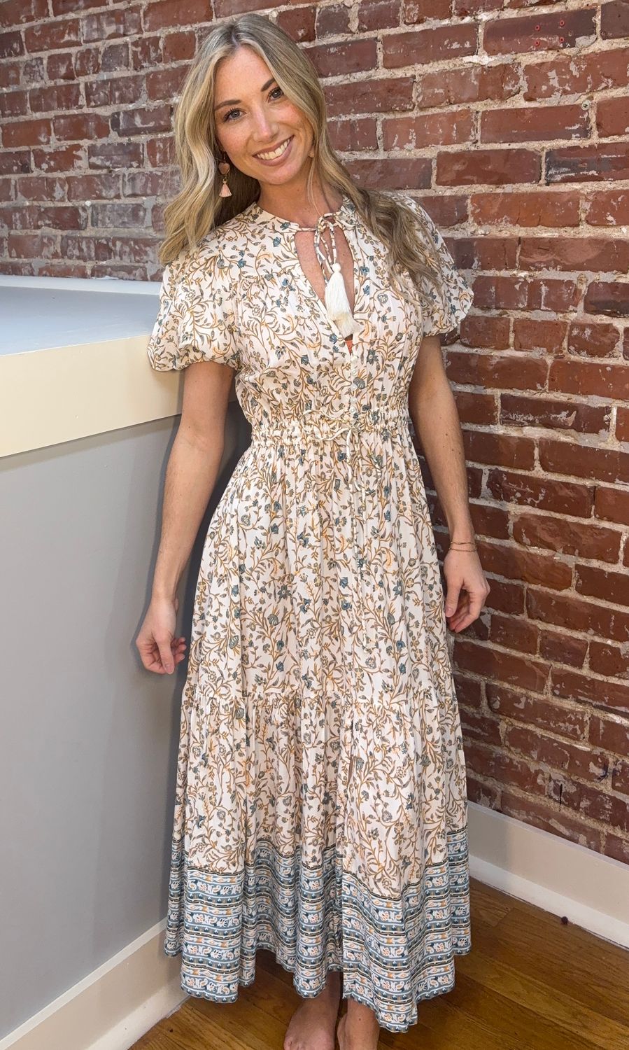 DASHA WHIMSICAL MAXI DRESS