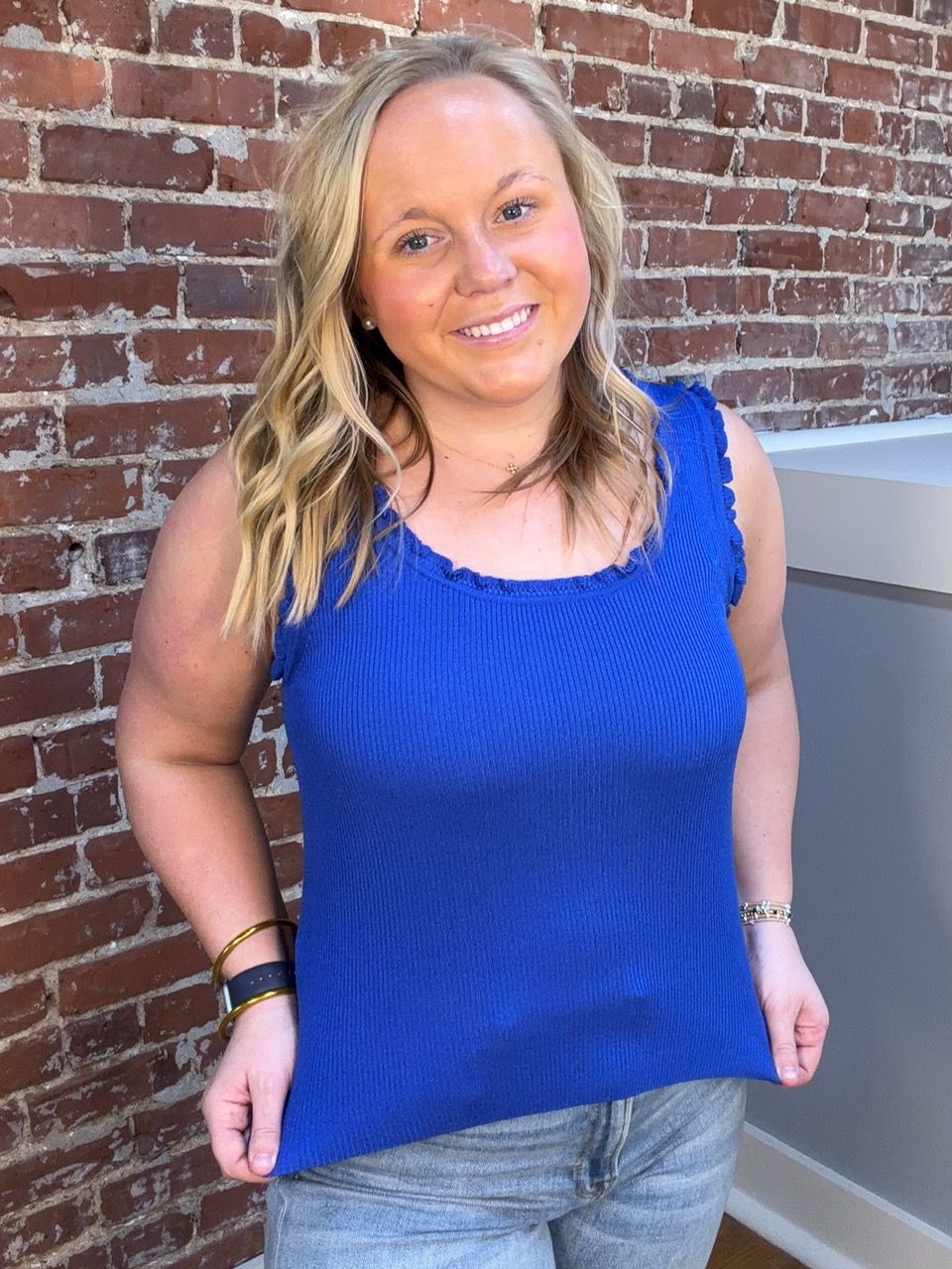 THE RORY RUFFLE TANK