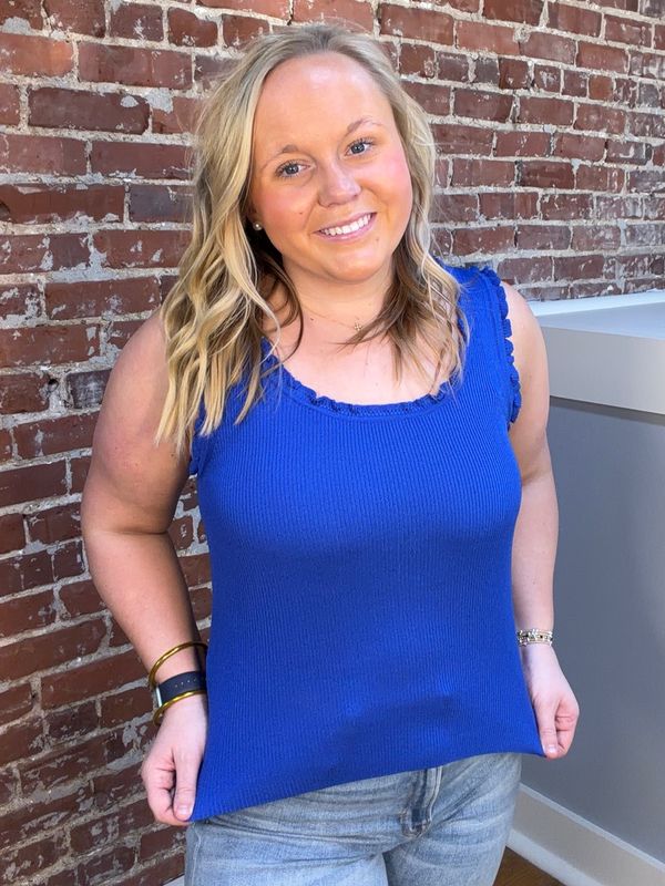 THE RORY RUFFLE TANK