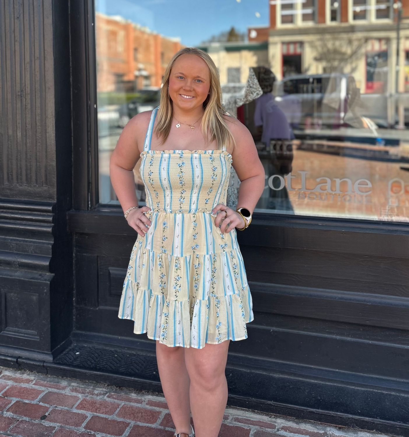 ZEUS DRESS-QO VINTAGE FLORAL MINI