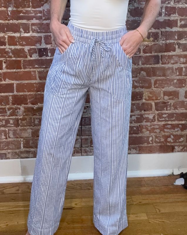 VICKY PANT-CHAMBRAY LINEN