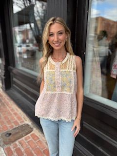 VINTAGE MEADOW PATCHWORK TANK