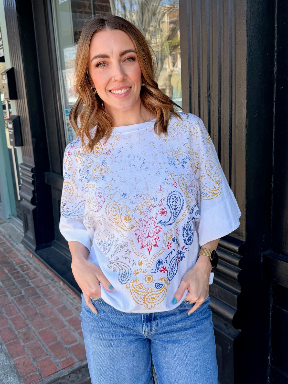 HEIRLOOM PRINTED TEE