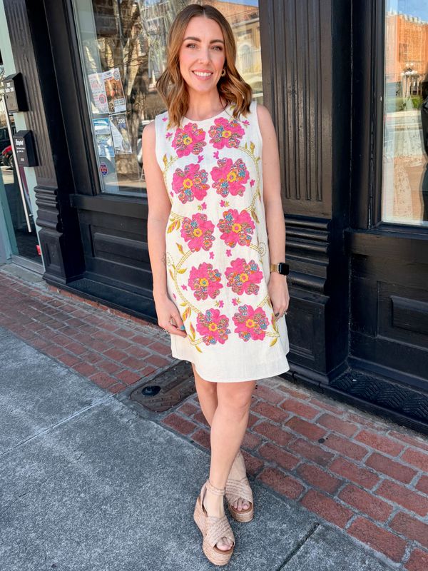 ROSALIE GARDEN MINI DRESS