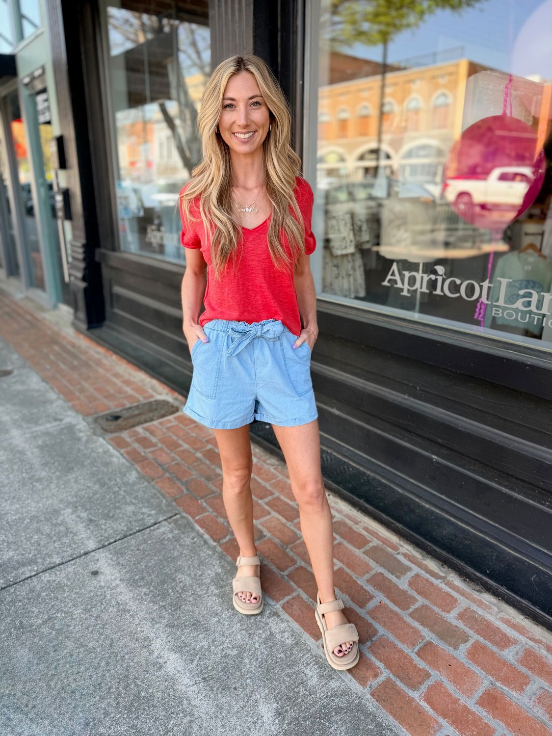 THE LITTLE BREEZE PAPERBAG SHORTS