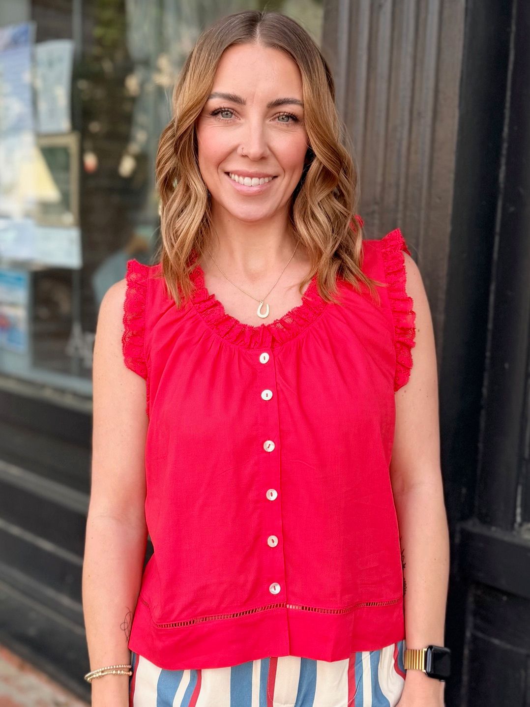 LIBERTY LANE LACE TOP