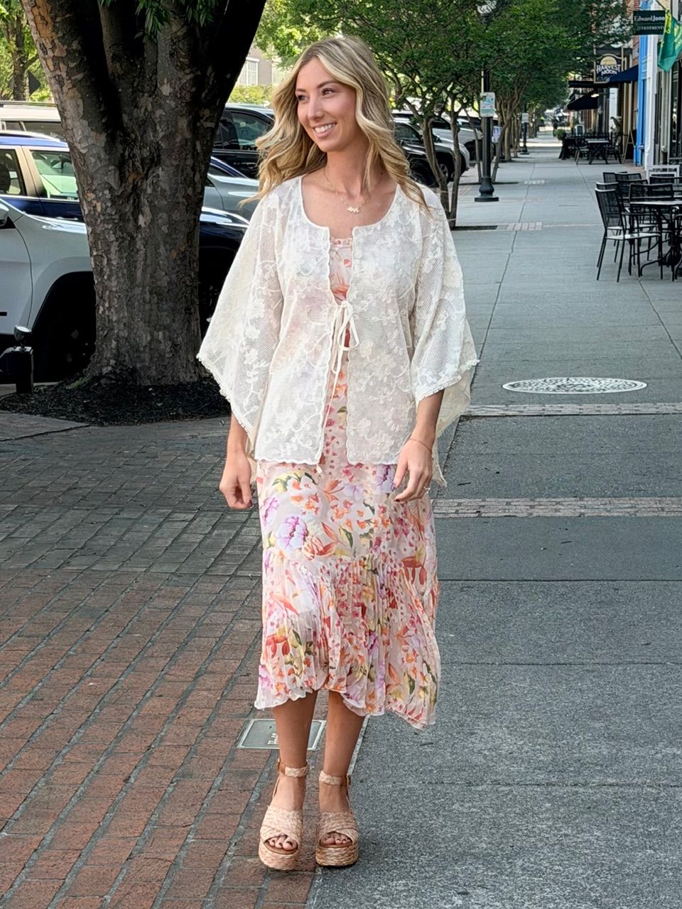 IVORY LACE HAVEN TOP