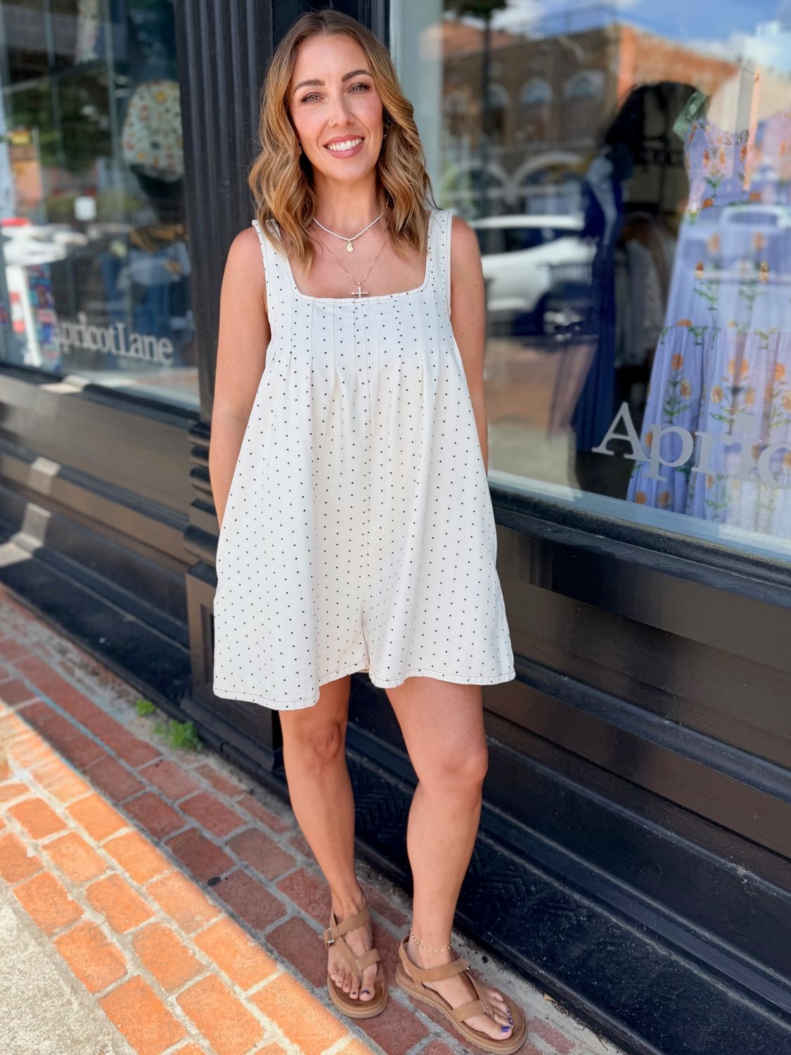 DOTTY DARLING ROMPER