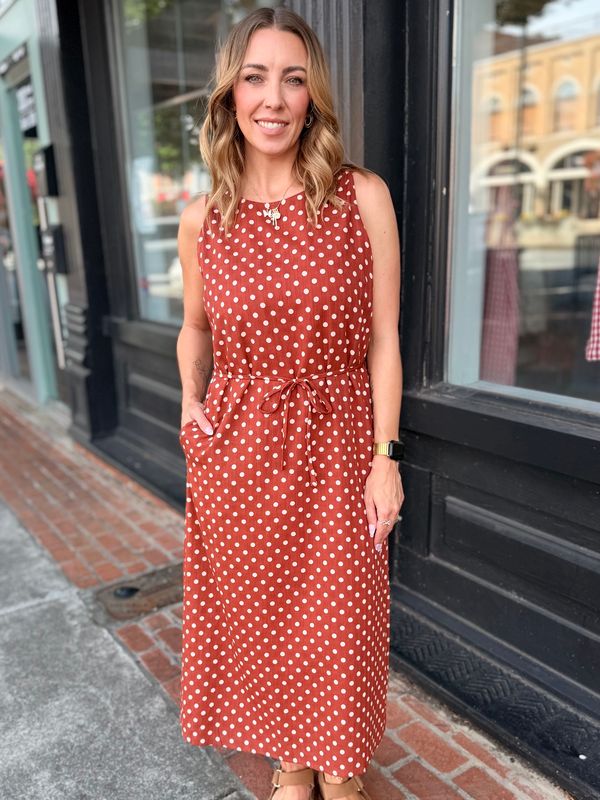 GINGER SNAP MIDI DRESS