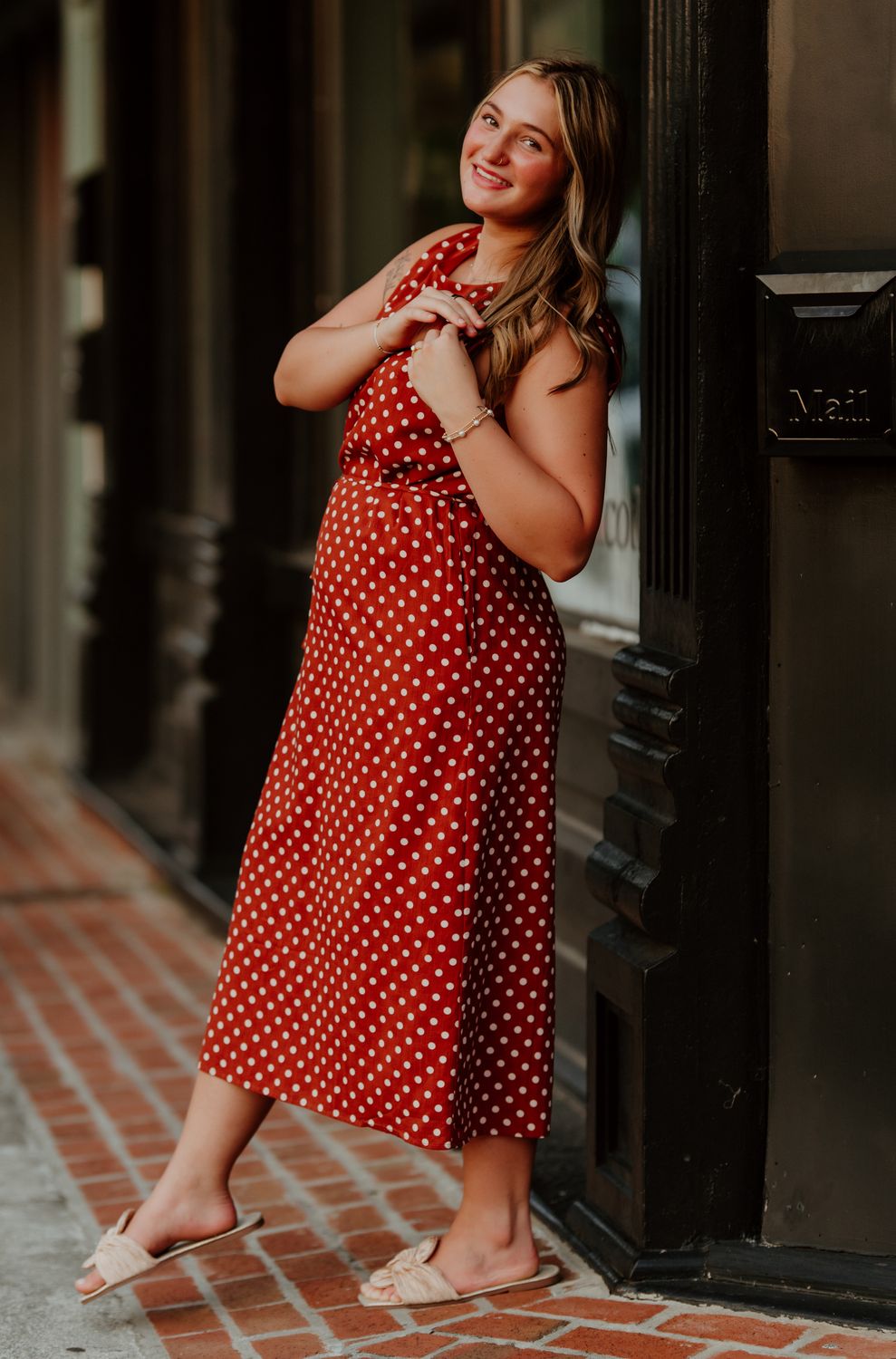 GINGER SNAP MIDI DRESS