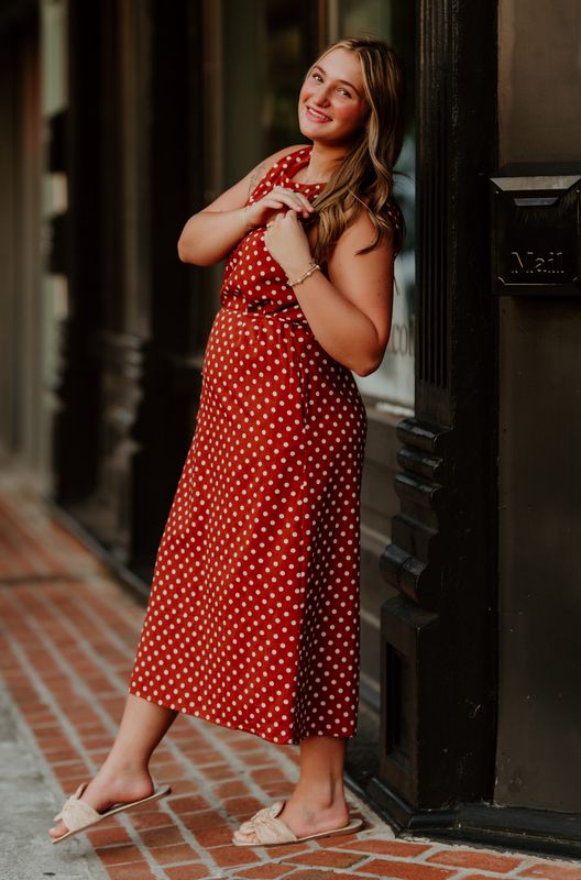 GINGER SNAP MIDI DRESS
