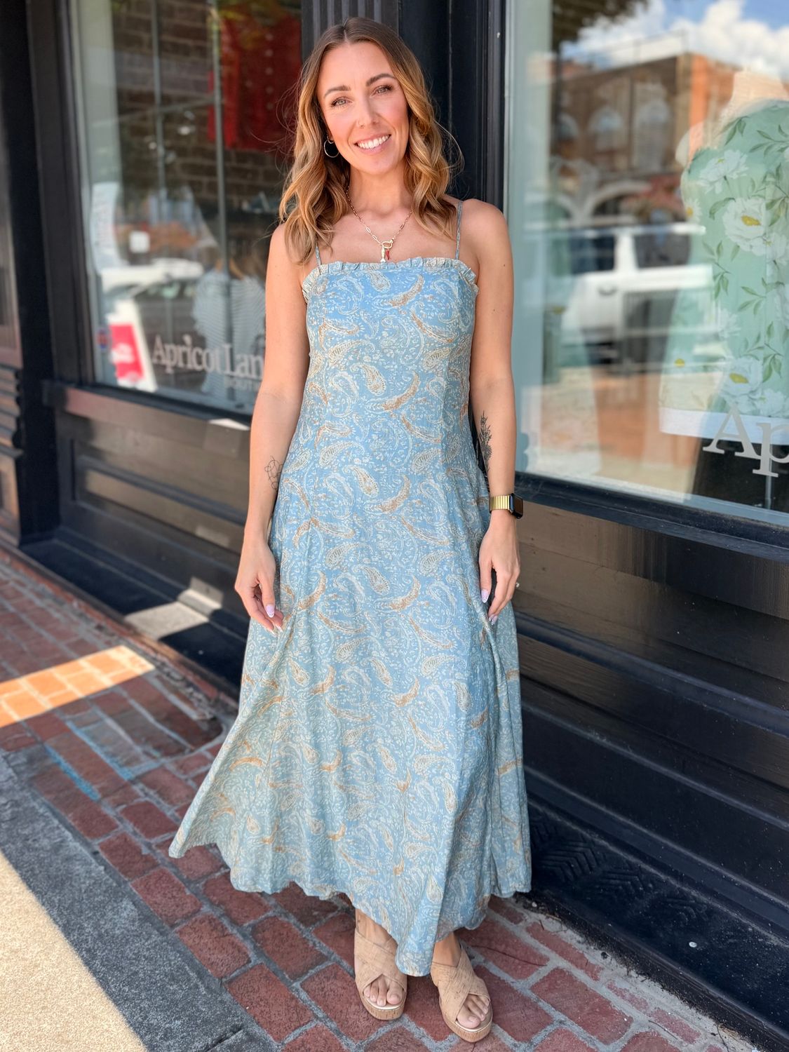 BLUE HAVEN MAXI DRESS