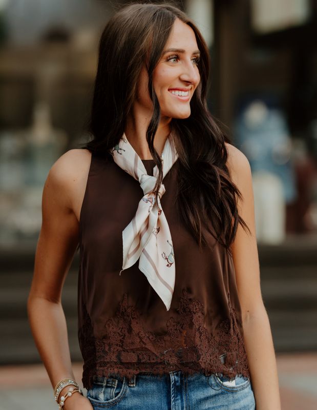 MUSE LACEY TANK