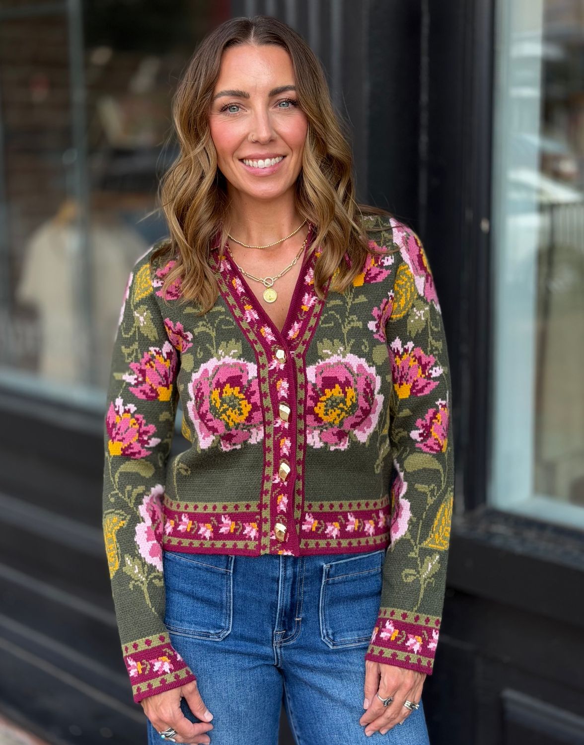 SECRET GARDEN KNIT CARDIGAN