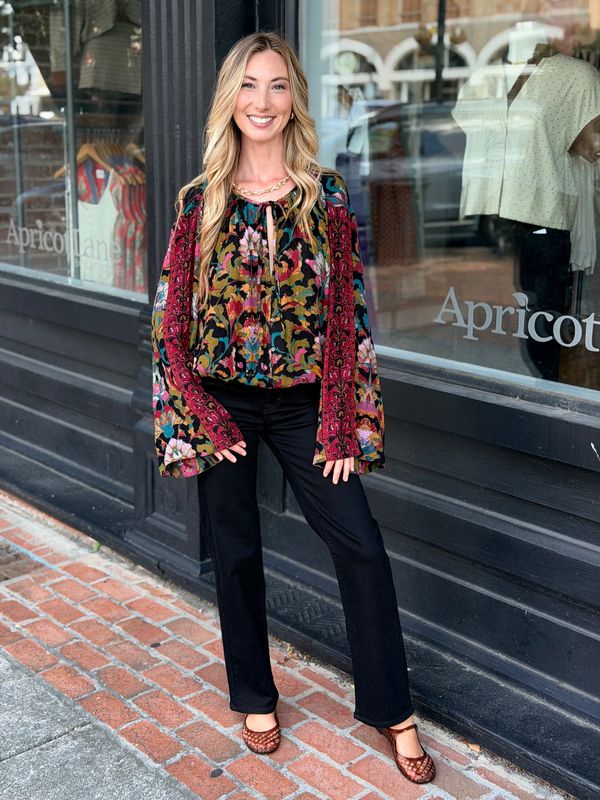JULIETTE PRINTED BLOUSE