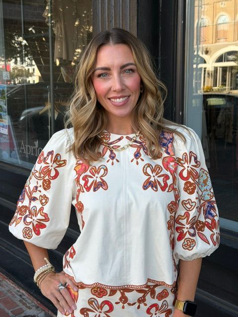SIENNA EMBROIDERED BLOUSE
