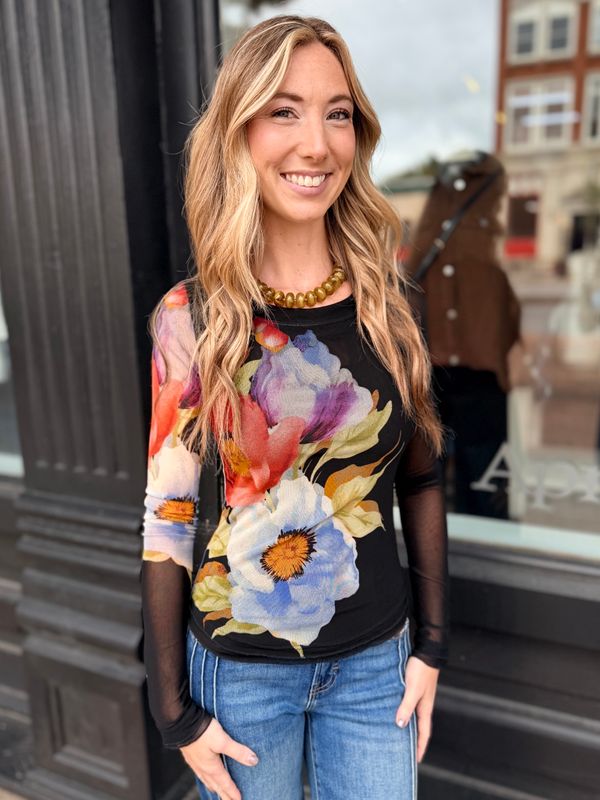 LILLY PRINTED LONGSLEEVE