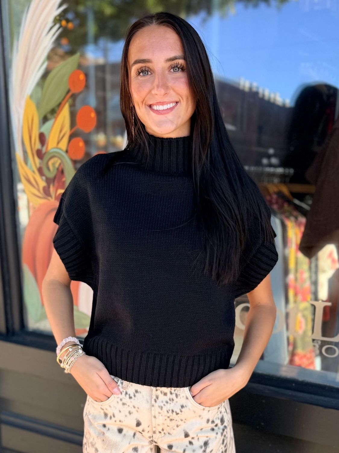 THE ANNA CLAIRE S/S SWEATER