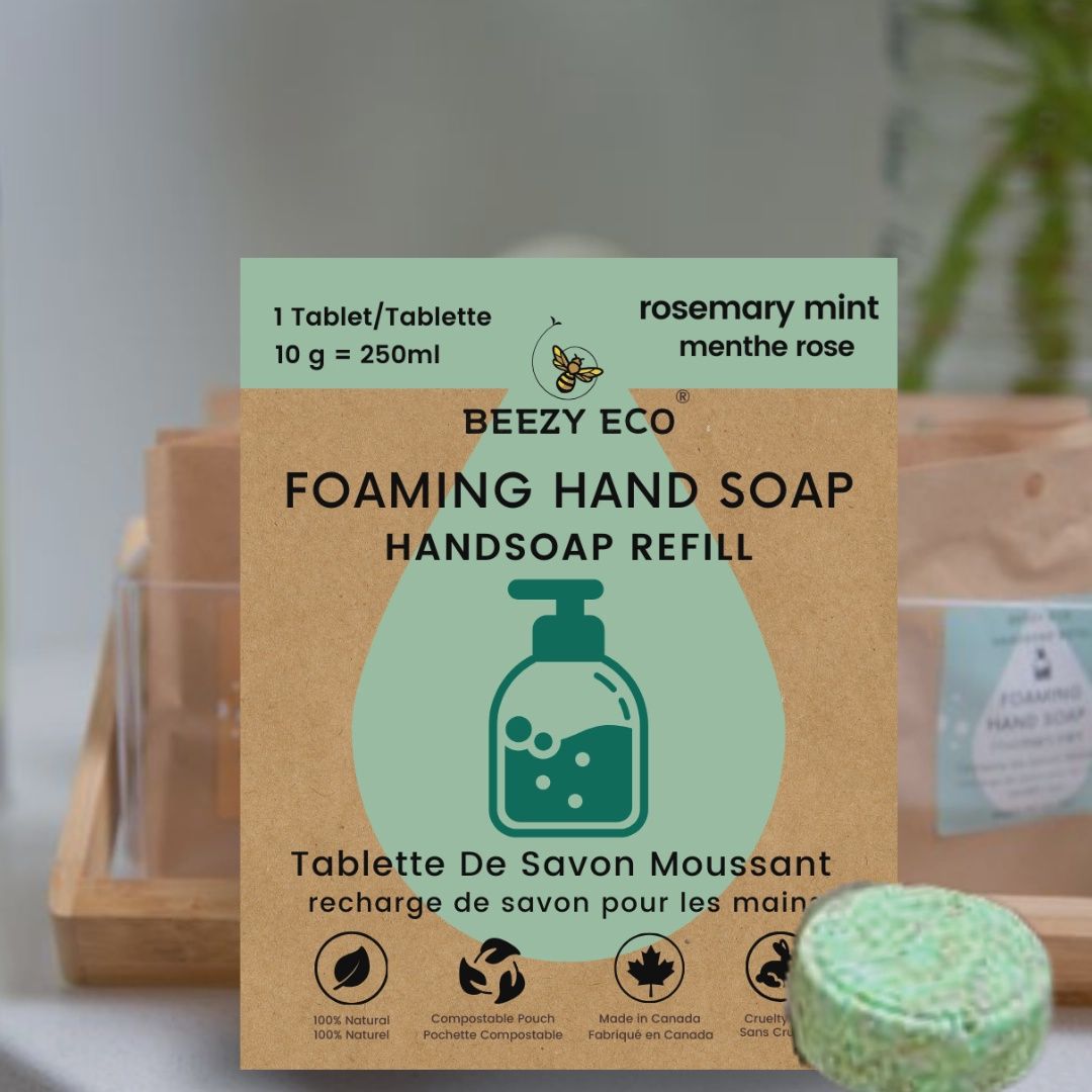 Foaming Soap Tablet - Rosemary Mint
