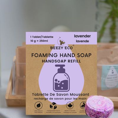 Foaming Soap Tablet - Lavender