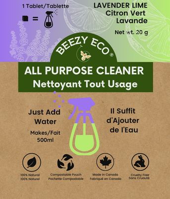 Multi Purpose Cleaner Tablet - Lavender Lime