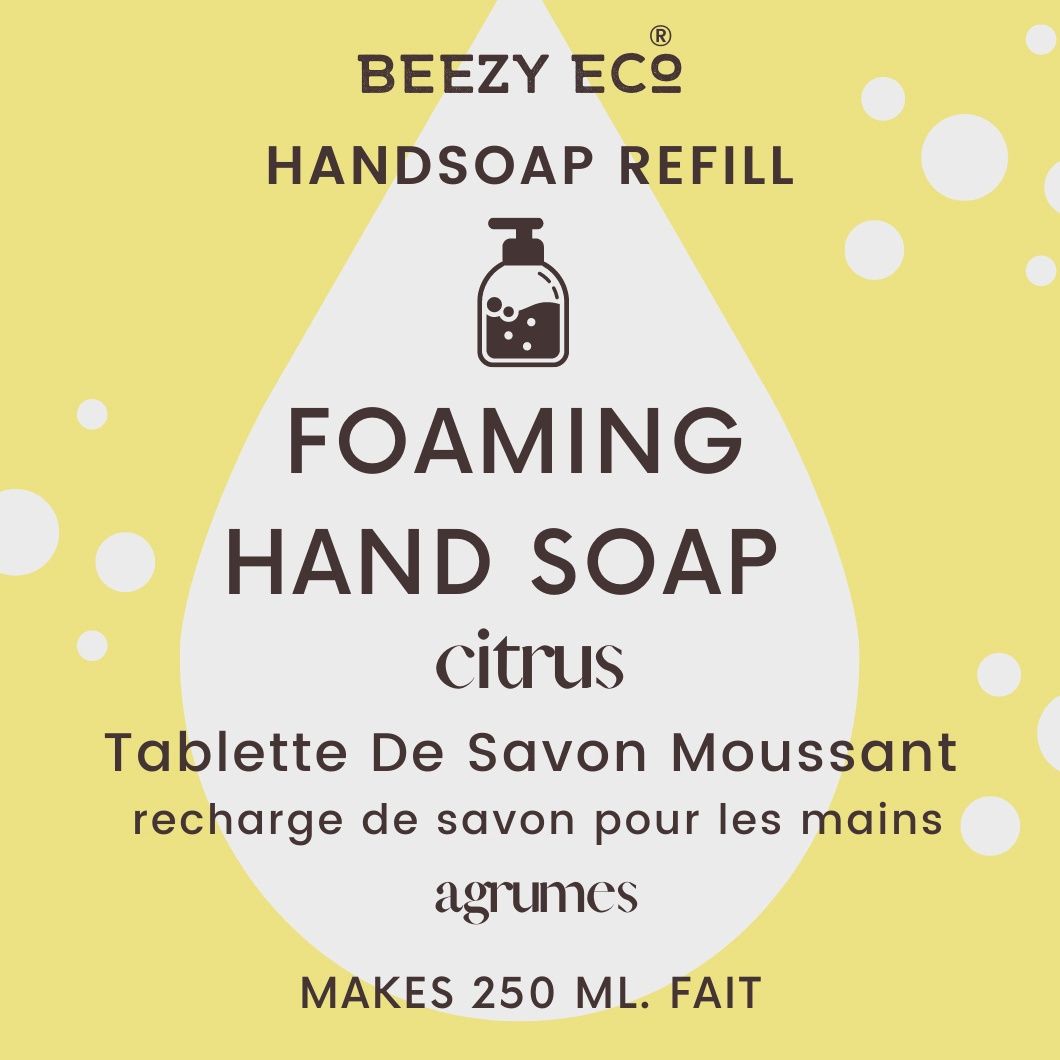 Foaming Soap Tablet - Citrus