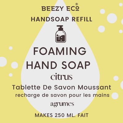 Foaming Soap Tablet - Citrus