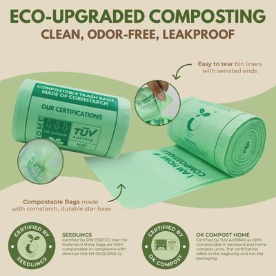 Compost Bag 1.6 Gal (50 pk)