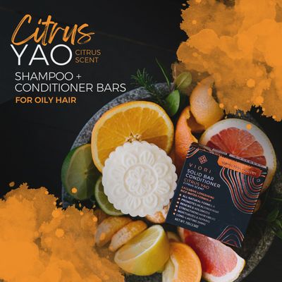 Rice Water Conditioner Bar | Citrus Yao™ | Oily Hair
