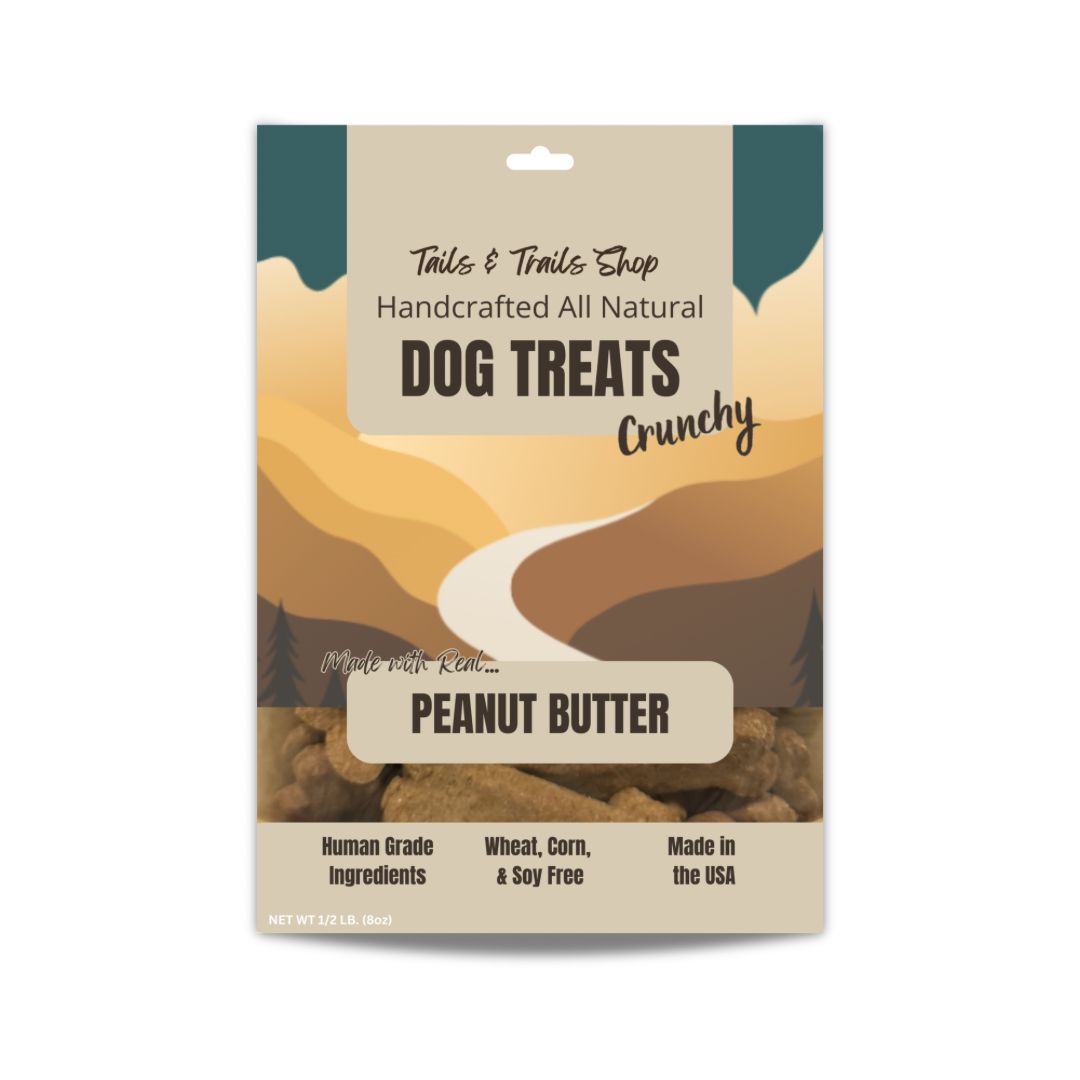 Tails &amp; Trails Dog Treats PEANUT BUTTER BONES