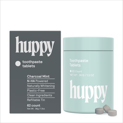 Fluoride-Free Toothpaste Tablets | Retail | Charcoal Mint