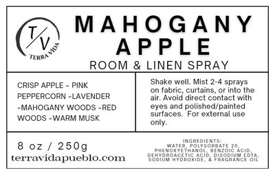 Mahogany Apple Room &amp; Linen Spray