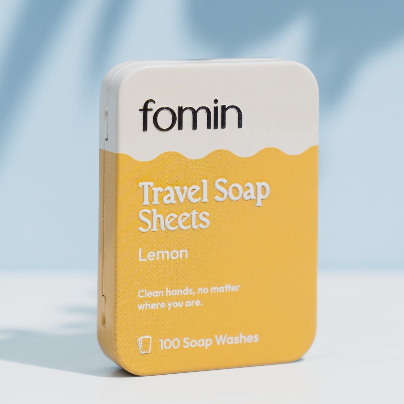 Fomin Travel Soap Sheets Tin | Lemon