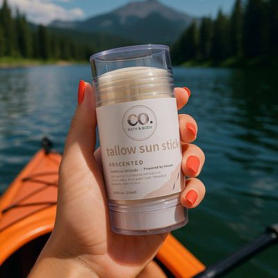 Natural Tallow Sun Stick – Mineral SPF 30 Sunscreen