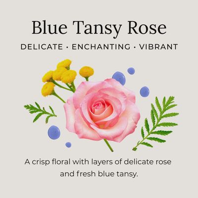 Deodorant Cream Samples: Blue Tansy Rose