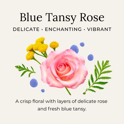 Blue Tansy Rose Deodorant Cream.
