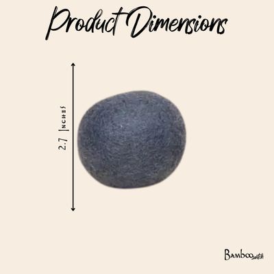 Organic Wool Dryer Balls | Earth Day Bestseller: Grey &amp; White