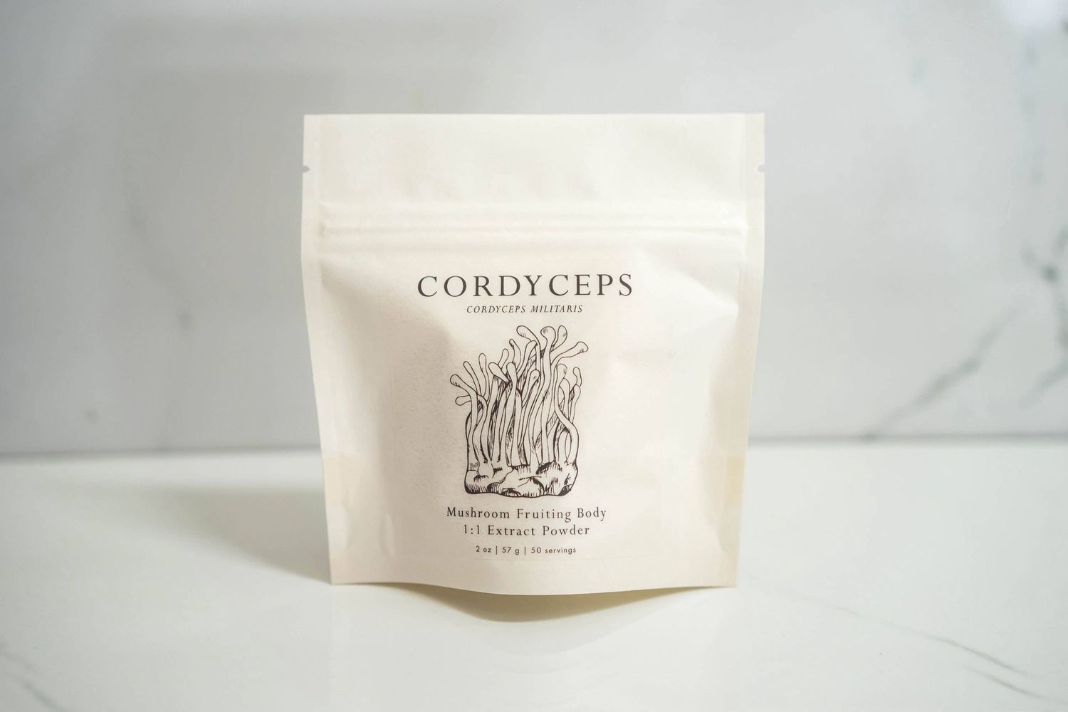 Cordyceps Mushroom Powder - organic 1:1 extract: 2 oz