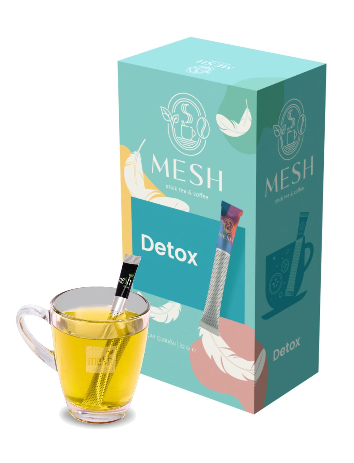 Detox Tea Mesh Sticks (16 Servings)