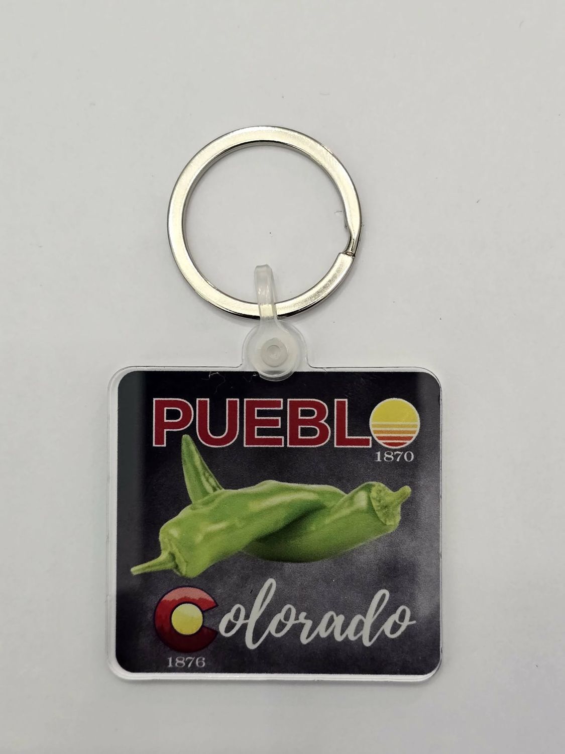 Pueblo Chile Key Chain