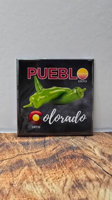 Pueblo Chile Magnet
