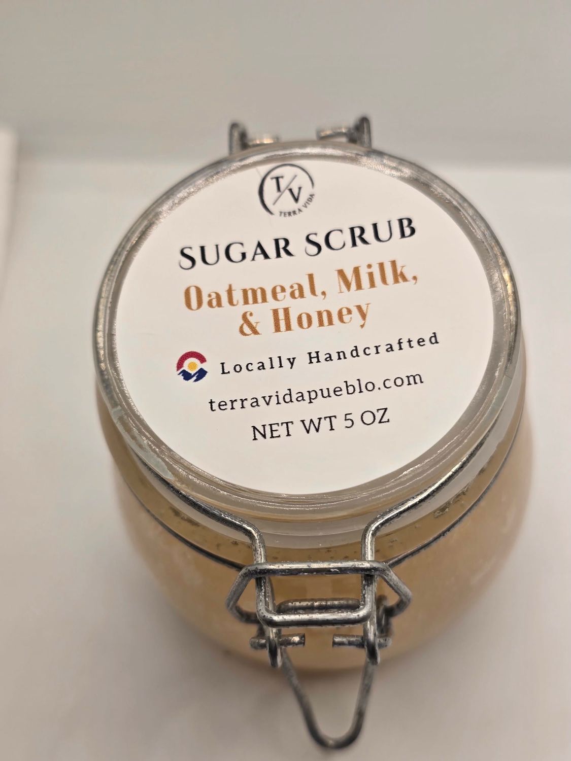 Sugar Scrub - Oatmeal, Milk, &amp; Honey (6oz)