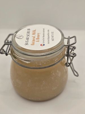 Sugar Scrub - Oatmeal, Milk, &amp; Honey (6oz)