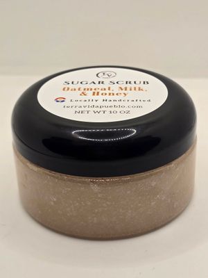 Sugar Scrub - Oatmeal, Milk, &amp; Honey (10oz)