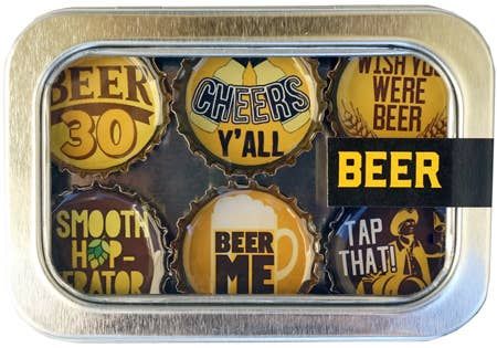 Beer Magnets - Handmade &amp; Eco-friendly