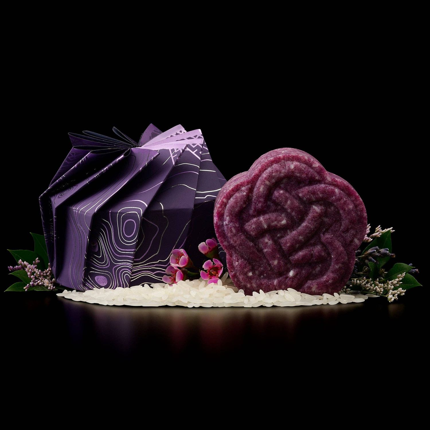 Biotin Purple-Toning Shampoo Bar for Blonde &amp; Gray Hair