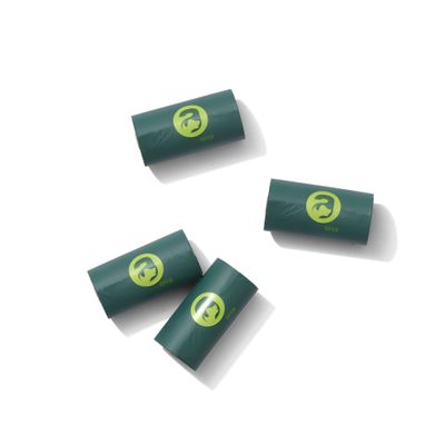 Compostable Dog Poop Bags - 3 Rolls in Pine (45 Bags)