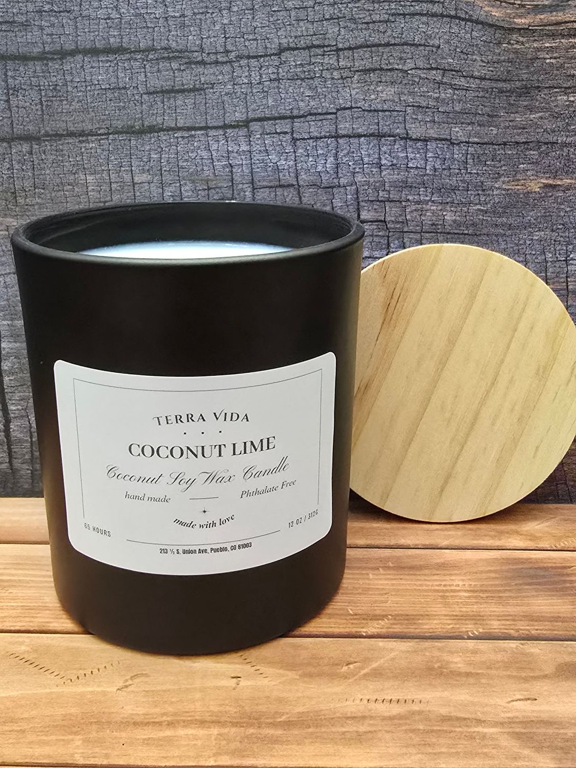 Candle, Fragrance: Coconut Lime, Size: 12oz