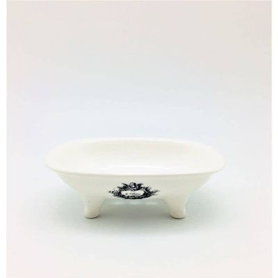 Vintage Ceramic Tub Soap Holder